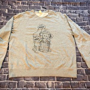 KAWS x Uniqlo x Sesame Street sweatshirt